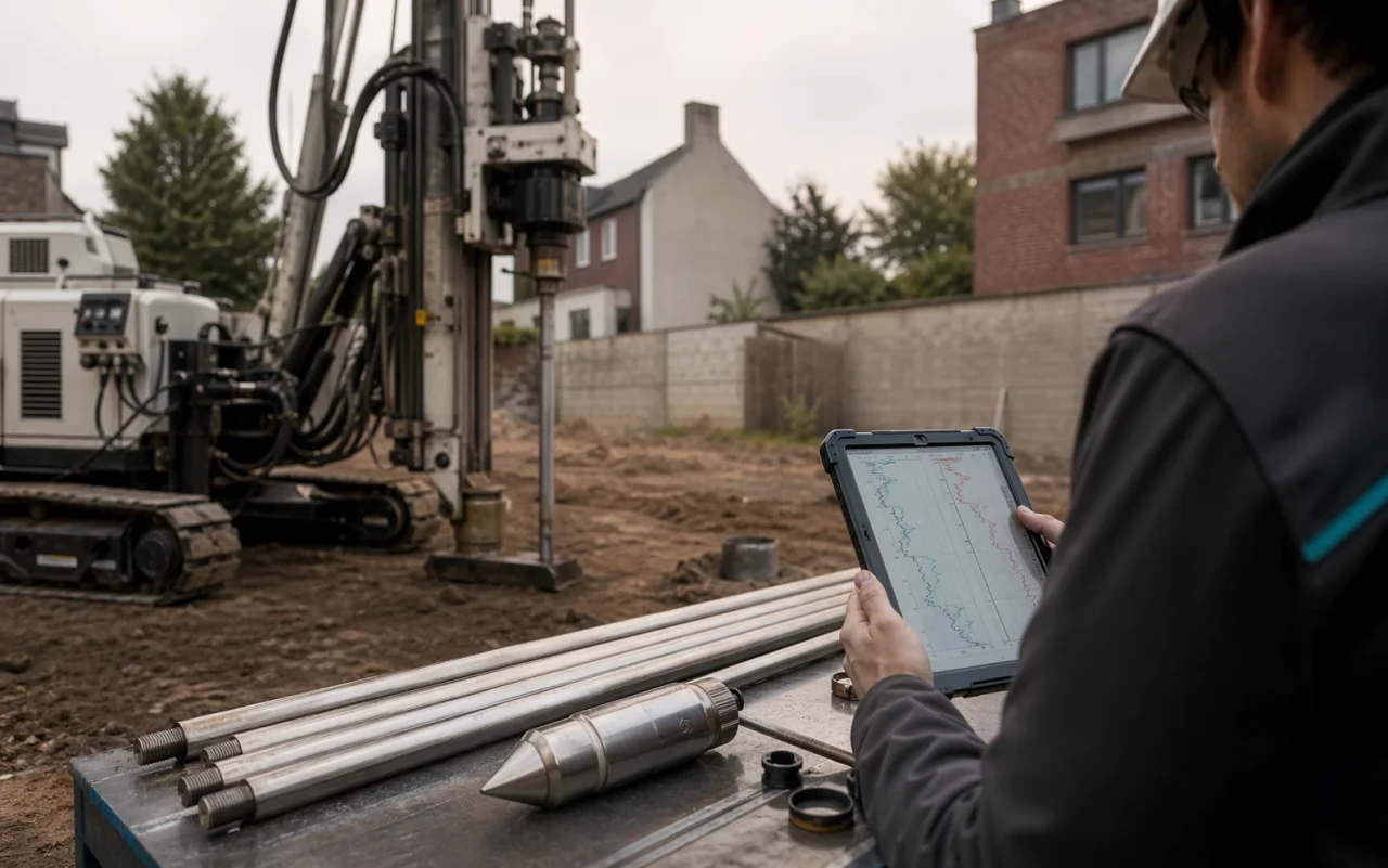 CPT-data als meetkundige basis voor geotechnische interpretatie en funderingsontwerp